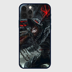 Чехол для iPhone 12 Pro Max Гатс в гневе, цвет: 3D-черный