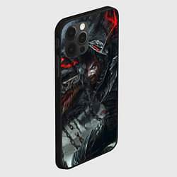 Чехол для iPhone 12 Pro Max Гатс в гневе, цвет: 3D-черный — фото 2