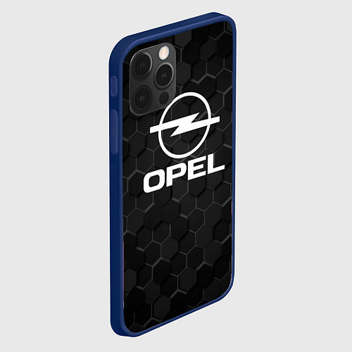 Чехол iPhone 12 Pro Max OPEL 3D / 3D-Тёмно-синий – фото 2