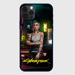 Чехол для iPhone 12 Pro Max Judy cyberpunk2077, цвет: 3D-черный