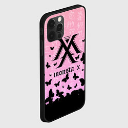 Чехол для iPhone 12 Pro Max MONSTA X БАБОЧКИ, цвет: 3D-черный — фото 2