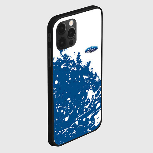 Чехол iPhone 12 Pro Max Ford форд / 3D-Черный – фото 2