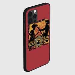 Чехол для iPhone 12 Pro Max Punk Rock Панки Живы, цвет: 3D-черный — фото 2