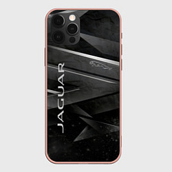 Чехол для iPhone 12 Pro Max JAGUR ЯГУАР абстракция, цвет: 3D-светло-розовый