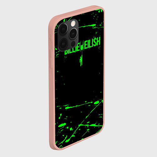 Чехол iPhone 12 Pro Max Билли айлиш billie eilish / 3D-Светло-розовый – фото 2