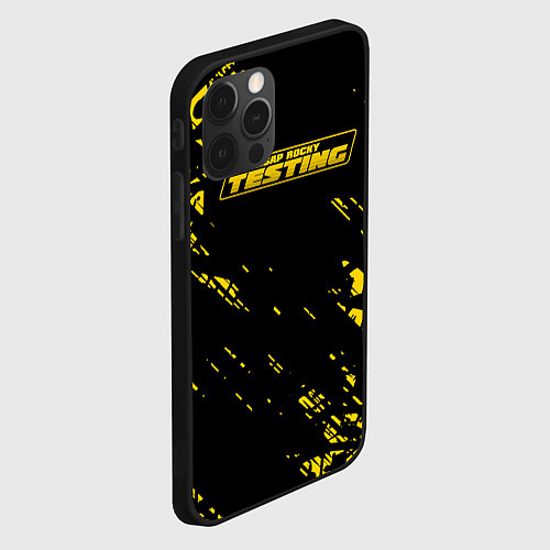 Чехол iPhone 12 Pro Max ASAP ROCKY fashion killa / 3D-Черный – фото 2