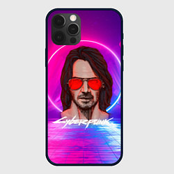 Чехол для iPhone 12 Pro Max Джонни Киберпанк2077 Cyberpunk2077, цвет: 3D-черный