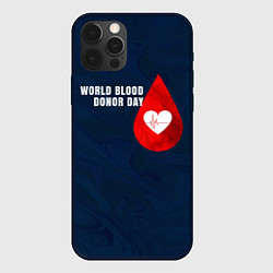Чехол для iPhone 12 Pro Max Ритм крови, цвет: 3D-черный