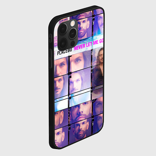 Чехол iPhone 12 Pro Max Placebo - экраны / 3D-Черный – фото 2