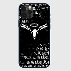 Чехол для iPhone 12 Pro Max WALHALLA TEAM BLACK WHITE ЛОГО ТОКИЙСКИЕ МСТИТЕЛИ, цвет: 3D-черный