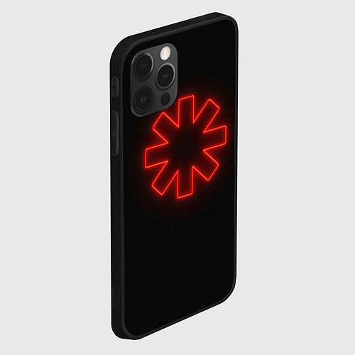 Чехол iPhone 12 Pro Max RHCP Neon / 3D-Черный – фото 2