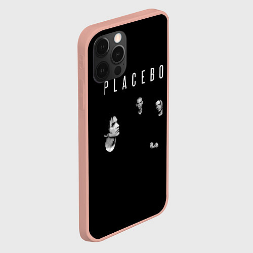 Чехол iPhone 12 Pro Max Троица Плацебо / 3D-Светло-розовый – фото 2