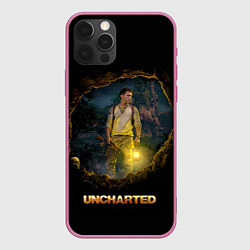 Чехол для iPhone 12 Pro Max Uncharted Анчартед Фильм, цвет: 3D-малиновый