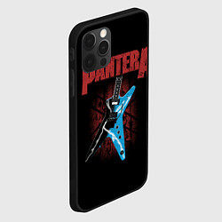 Чехол для iPhone 12 Pro Max PANTERA гитара, цвет: 3D-черный — фото 2