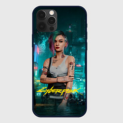 Чехол для iPhone 12 Pro Max Judy Cyberpunk 2077, цвет: 3D-черный