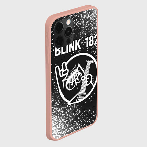 Чехол iPhone 12 Pro Max Blink 182 КОТ Спрей / 3D-Светло-розовый – фото 2