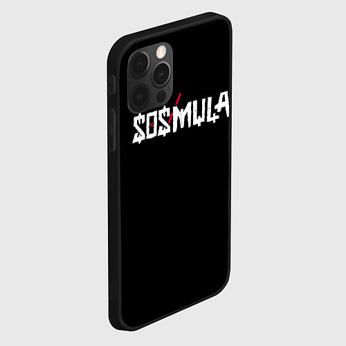 Чехол iPhone 12 Pro Max SosMula City Morgue - SosMula Type B / 3D-Черный – фото 2