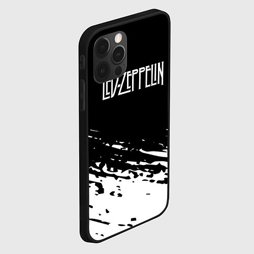 Чехол iPhone 12 Pro Max LED ZEPPELIN ЛЕД ЗЕППЕЛИН / 3D-Черный – фото 2