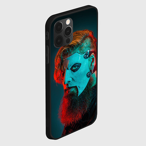 Чехол iPhone 12 Pro Max James Root - Slipknot - We are Not Your Kind / 3D-Черный – фото 2