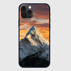 Чехол для iPhone 12 Pro Max Та самая Джомолунгма Сагарматха Everest, цвет: 3D-черный