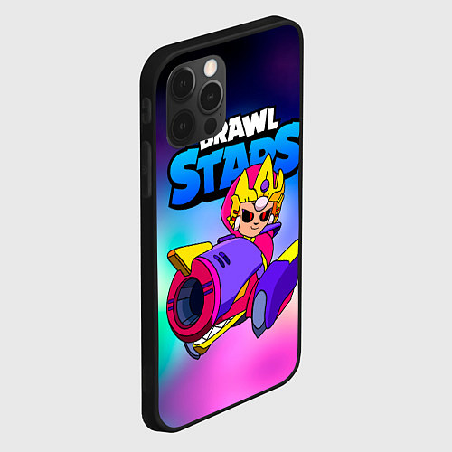 Чехол iPhone 12 Pro Max Бонни Bonnie Empress Brawl Stars / 3D-Черный – фото 2