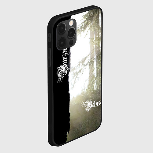 Чехол iPhone 12 Pro Max Burzum - Belus / 3D-Черный – фото 2