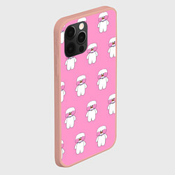 Чехол для iPhone 12 Pro Max ЛАЛАФАНФАН на розовом фоне, цвет: 3D-светло-розовый — фото 2