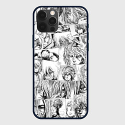 Чехол для iPhone 12 Pro Max Сага о Винланде pattern, цвет: 3D-черный