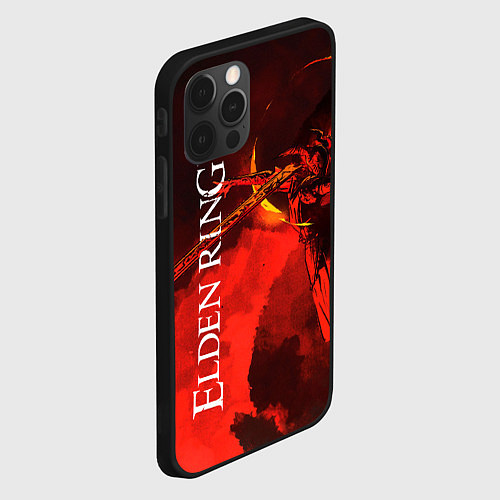 Чехол iPhone 12 Pro Max MALENIA - ELDEN RING ЕЛДЕН РИНГ / 3D-Черный – фото 2