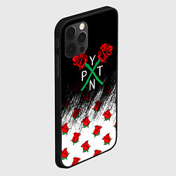 Чехол для iPhone 12 Pro Max PYTN X ROSE пейтон моормиер, цвет: 3D-черный — фото 2