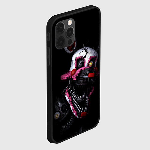 Чехол iPhone 12 Pro Max Twisted Bonnie / 3D-Черный – фото 2