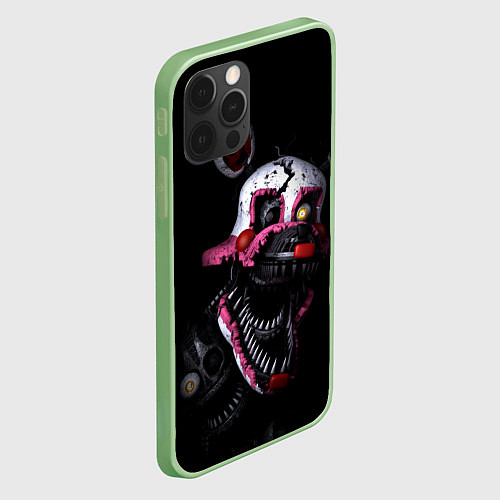 Чехол iPhone 12 Pro Max Twisted Bonnie / 3D-Салатовый – фото 2