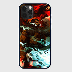 Чехол для iPhone 12 Pro Max BERSERK В ПЕПЛЕ, цвет: 3D-черный