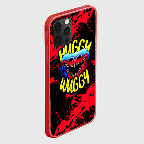 Чехол iPhone 12 Pro Max ПЕРСОНАЖ HAGGY WAGGY ХАГГИ ВАГГИ / 3D-Красный – фото 2