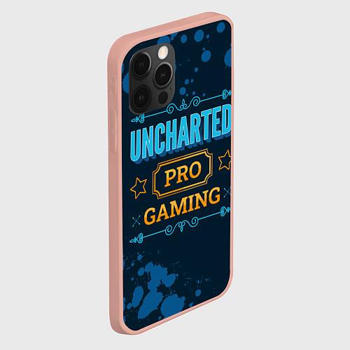 Чехол iPhone 12 Pro Max Uncharted Gaming PRO / 3D-Светло-розовый – фото 2