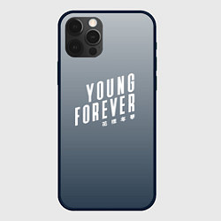 Чехол для iPhone 12 Pro Max Навечно молодой Young forever, цвет: 3D-черный