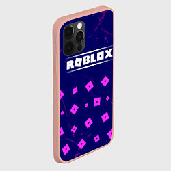 Чехол для iPhone 12 Pro Max ROBLOX Гранж, цвет: 3D-светло-розовый — фото 2