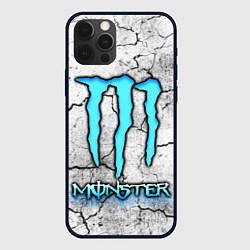Чехол для iPhone 12 Pro Max MONSTER WHITE БЕЛЫЙ МОНСТР, цвет: 3D-черный
