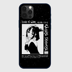 Чехол для iPhone 12 Pro Max KAGUYA SHINOMIYA В ЛЮБВИ КАК НА ВОЙНЕ, цвет: 3D-черный