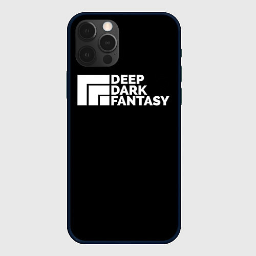 Чехол iPhone 12 Pro Max Глубокие темные фантазии Гачи / 3D-Черный – фото 1