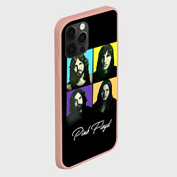 Чехол для iPhone 12 Pro Max PINK FLOYD ПОРТРЕТЫ, цвет: 3D-светло-розовый — фото 2