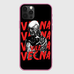 Чехол для iPhone 12 Pro Max VILE VECNA, цвет: 3D-малиновый