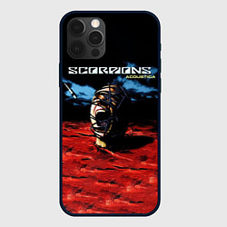 Чехол для iPhone 12 Pro Max Acoustica - Scorpions, цвет: 3D-черный