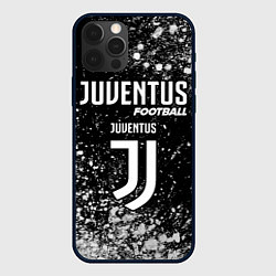 Чехол для iPhone 12 Pro Max ЮВЕНТУС Football Краска, цвет: 3D-черный