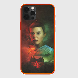 Чехол для iPhone 12 Pro Max 11 Jane Hopper, цвет: 3D-красный