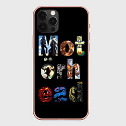 Чехол для iPhone 12 Pro Max Motorhead Альбомы, цвет: 3D-светло-розовый