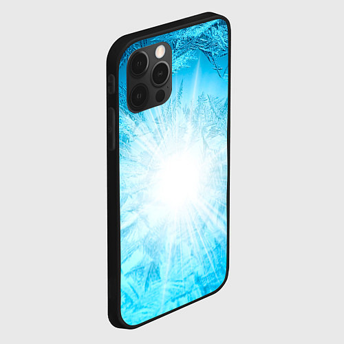 Чехол iPhone 12 Pro Max Лед Вспышка света / 3D-Черный – фото 2