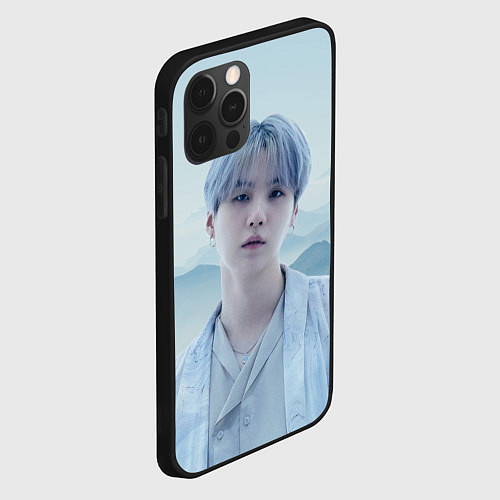 Чехол iPhone 12 Pro Max MIN YOONGI BTS YET TO COME / 3D-Черный – фото 2