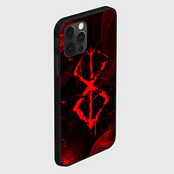 Чехол для iPhone 12 Pro Max Клеймо жертвы BERSERK, цвет: 3D-черный — фото 2