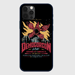 Чехол для iPhone 12 Pro Max Stranger Things Demogorgon, цвет: 3D-черный